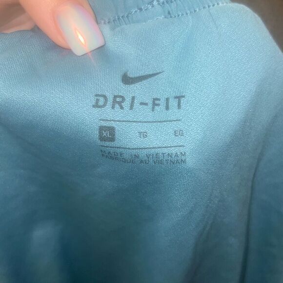 ✨Nike Tempo 3" Dri-Fit Shorts Blue Two Tone Running Built-in Sz XL Brief✨ - Picture 10 of 11